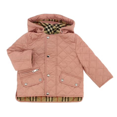 baby pink burberry jacket|Burberry baby jacket sale.